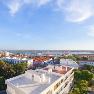 Sunset Entre A Ria E O Teatro Apartment Distrikt Faro